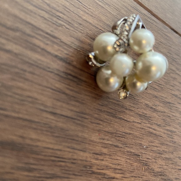 Pear and diamond effect ring - Picture 5 of 6